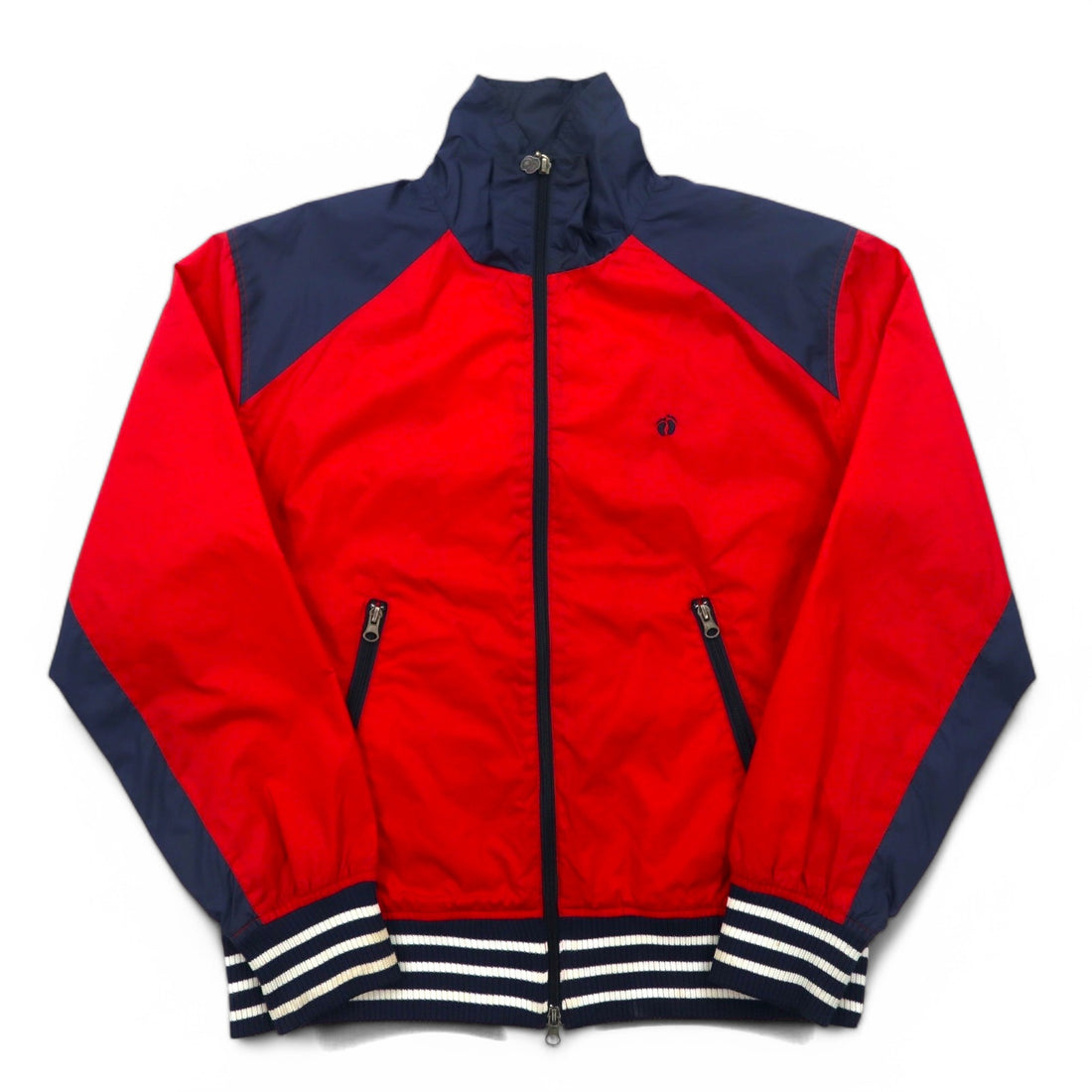 HANG TEN 00s Nylon Jacket Track Jacket Jersey L Red One Point Logo Embroidery