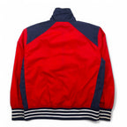 HANG TEN 00s Nylon Jacket Track Jacket Jersey L Red One Point Logo Embroidery