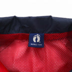 HANG TEN 00s Nylon Jacket Track Jacket Jersey L Red One Point Logo Embroidery