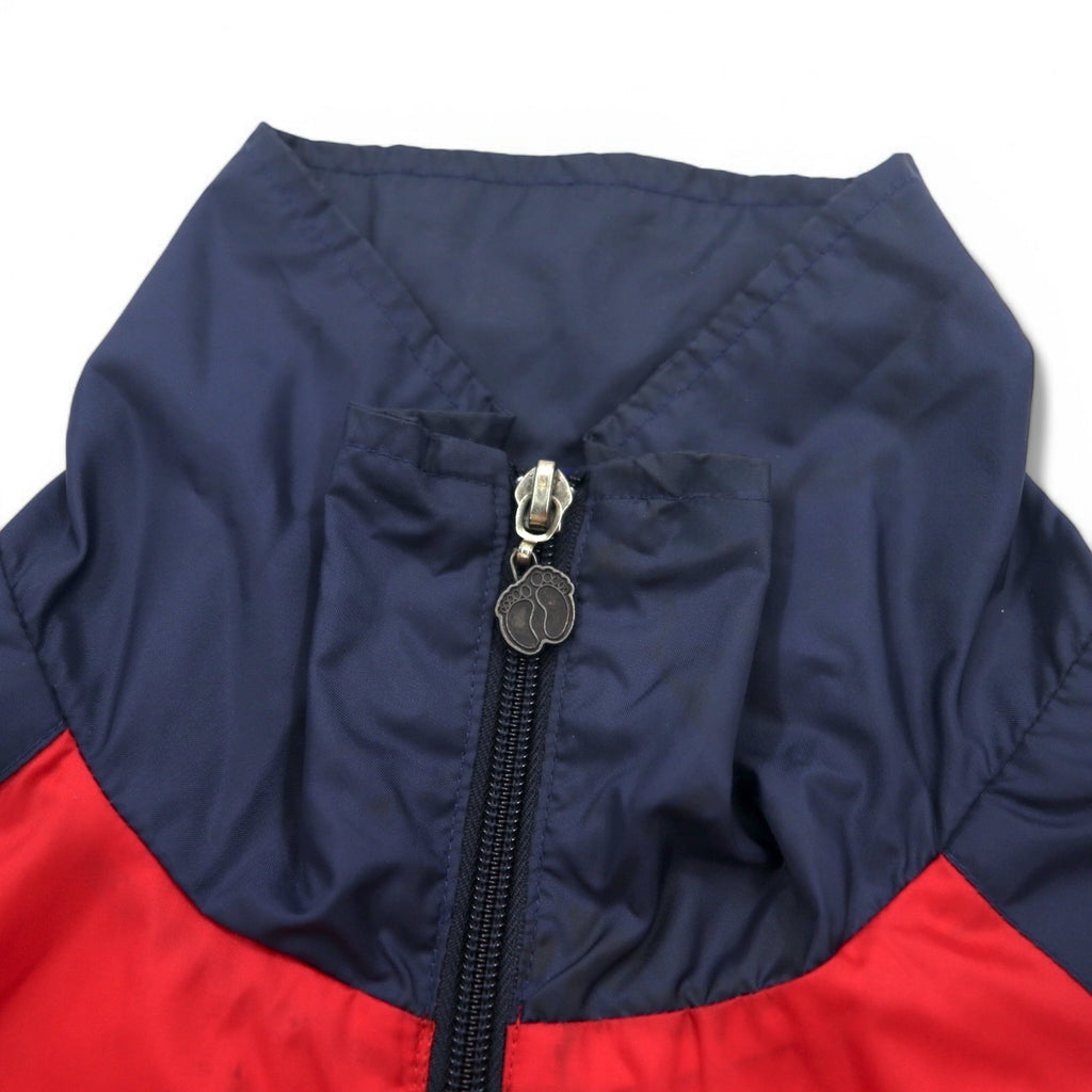 HANG TEN 00s Nylon Jacket Track Jacket Jersey L Red One Point Logo Embroidery