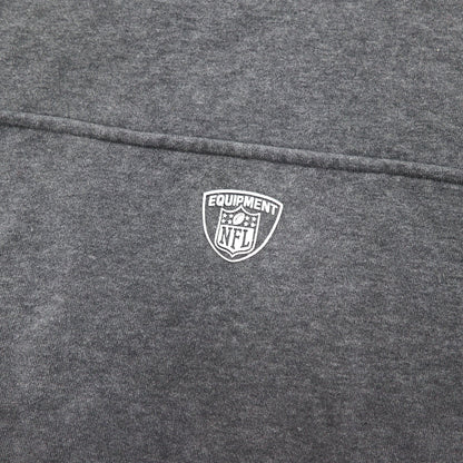 Reebok プルオーバー パーカー 2XL グレー 裏起毛 フロントポケット NFL Houston Texans ビッグサイズ