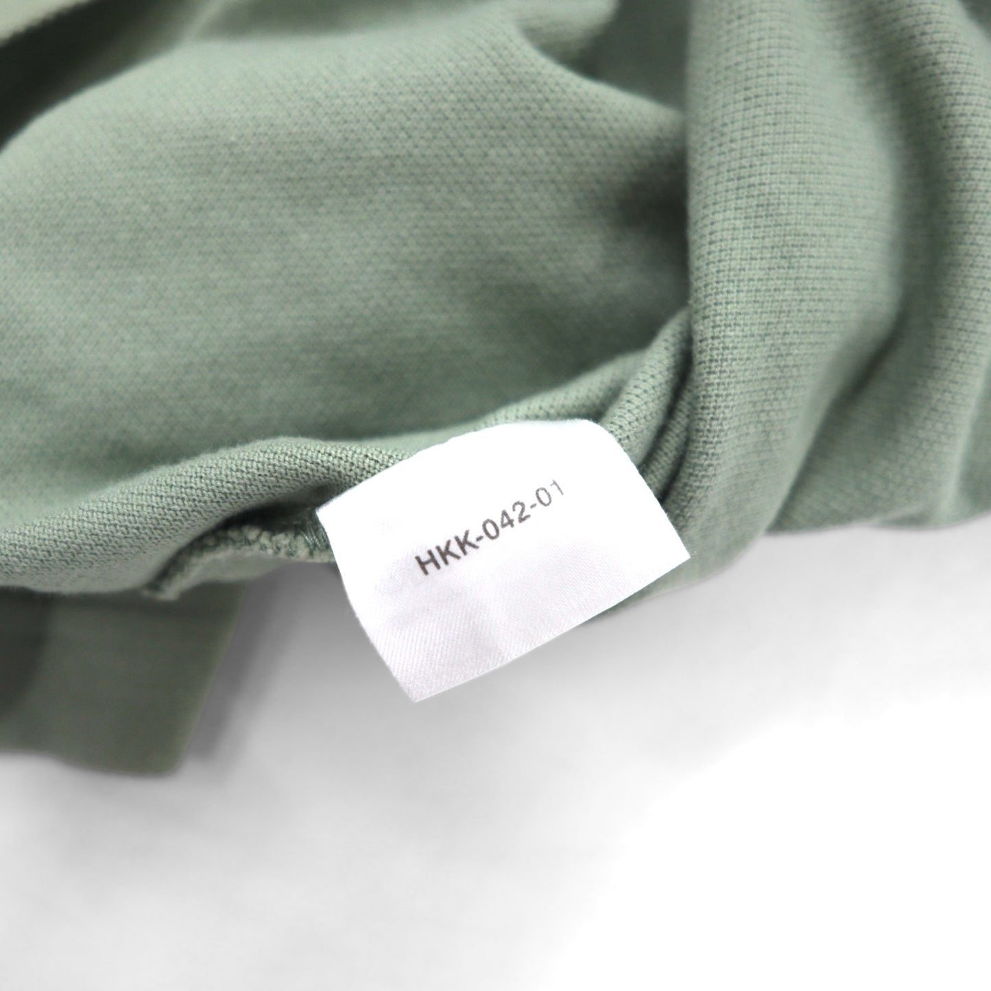 BURBERRY Polo Shirt, Size L, Khaki Cotton, Pique, Chest Pocket, One-Point Logo Embroidery