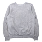 Made in USA 90s Gem SPORTSWEAR Reverse Weave Sweatshirt L Grey Cotton POWERS CATHOLIC Print
