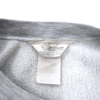 Made in USA 90s Gem SPORTSWEAR Reverse Weave Sweatshirt L Grey Cotton POWERS CATHOLIC Print