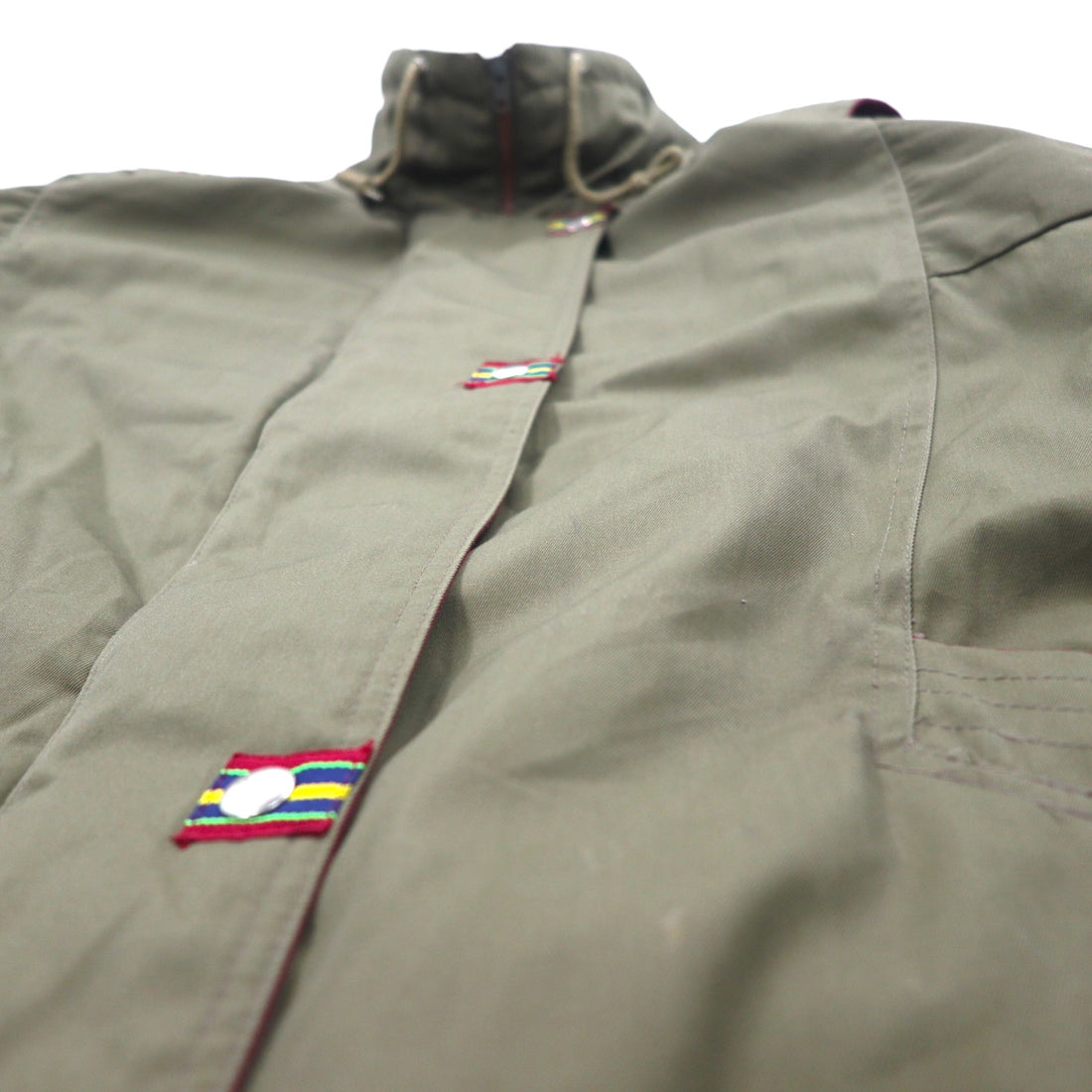 90s Military Insulation Coat  中綿 フィールドコート モッズコート FREE カーキ キルティングライナー MULBERRY STREET