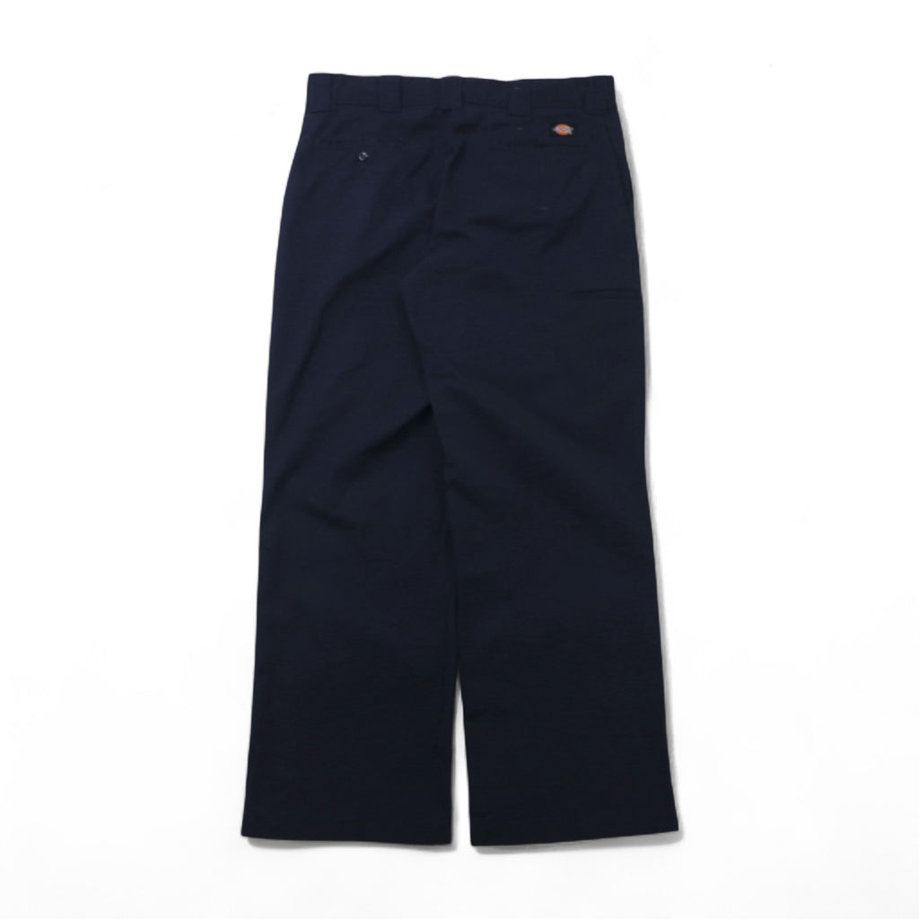 Dickies リラックスフィット RELAXED FIT ワークパンツ チノパンツ L ネイビー ポリエステル コットン WP835DN