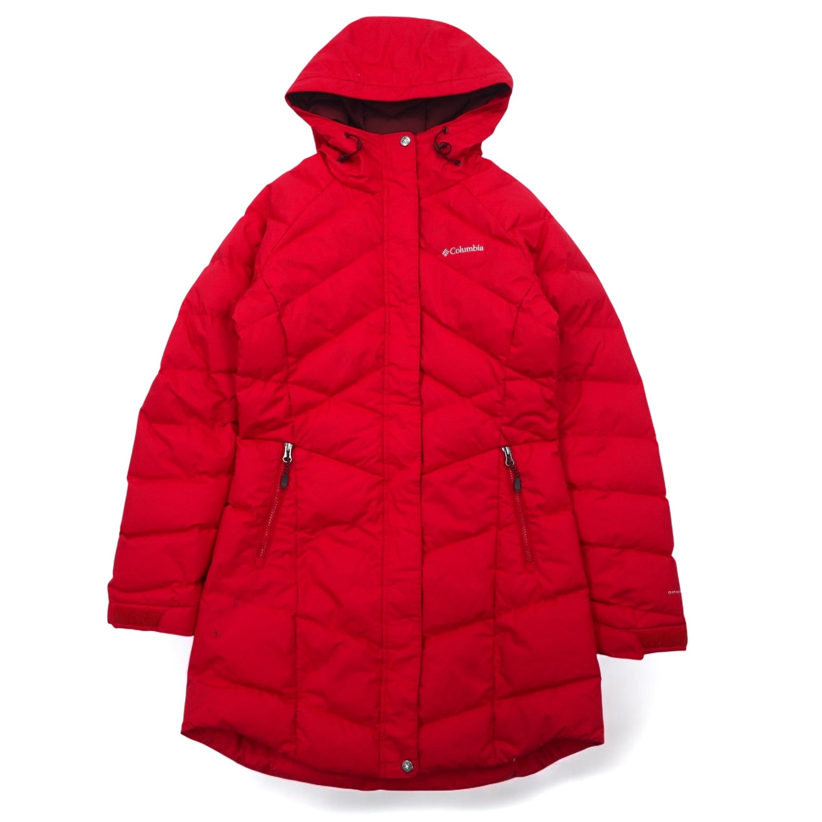 Columbia 550 Fill Power OMNI-HEAT Down Coat, S, Red, WK0912