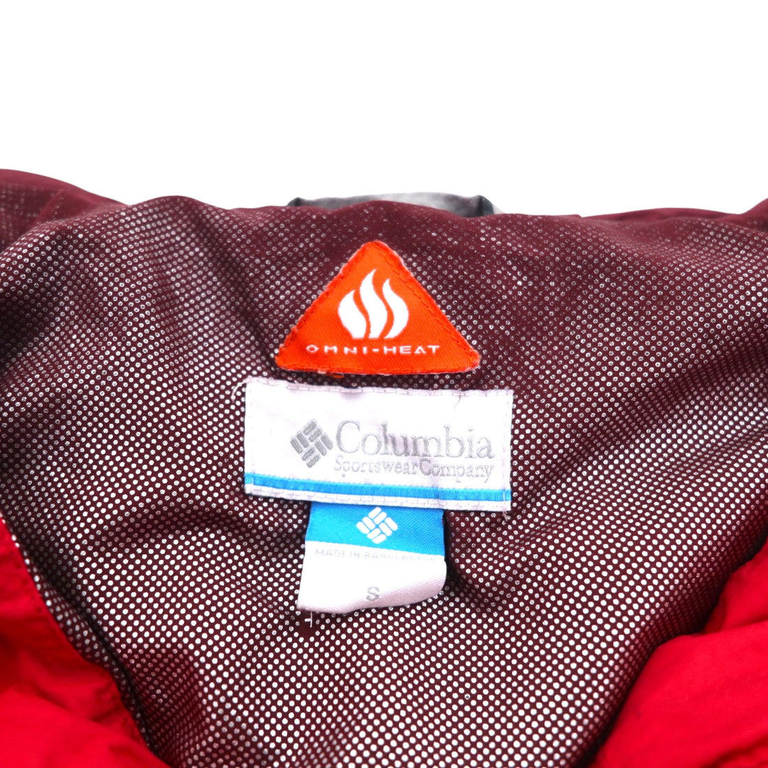 Columbia 550 Fill Power OMNI-HEAT Down Coat, S, Red, WK0912