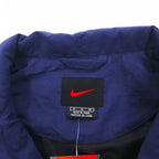 NIKE 90s nylon jacket, track jacket, jersey, M, navy, black tag, unused