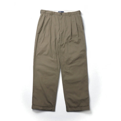 Polo by Ralph Lauren 90年代 ポロチノ HAMMOND PANT 2タック ワイド チノパンツ L ベージュ コットン