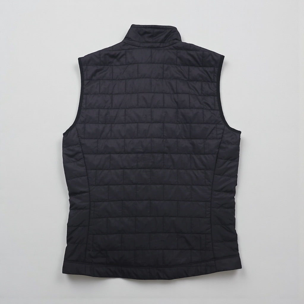 Patagonia Nanopuff Vest, Primaloft, Small, Black, Packable, 84242