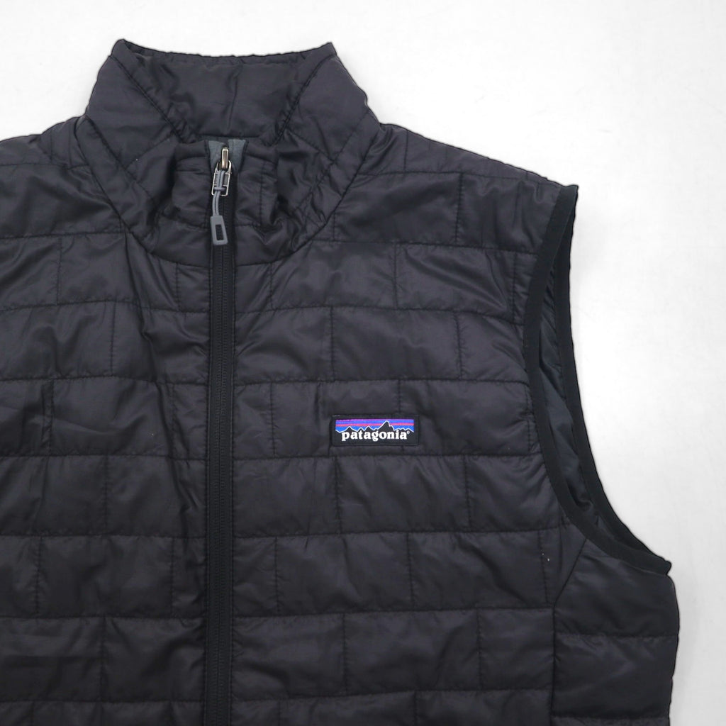 Patagonia Nanopuff Vest, Primaloft, Small, Black, Packable, 84242
