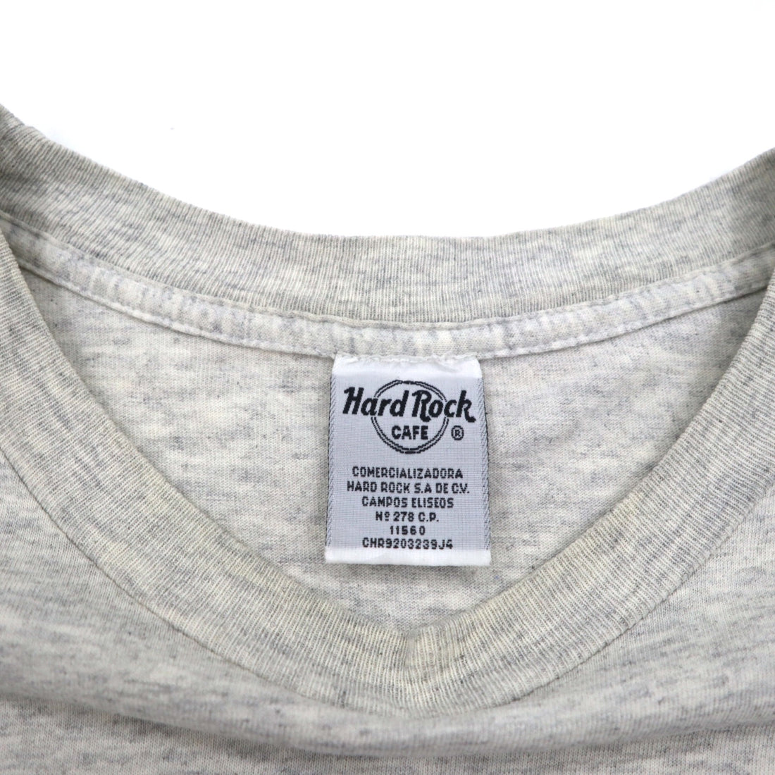 Hard Rock CAFE プリント Tシャツ XL グレー コットン SAVE THE PLANET ACAPULCO メキシコ製