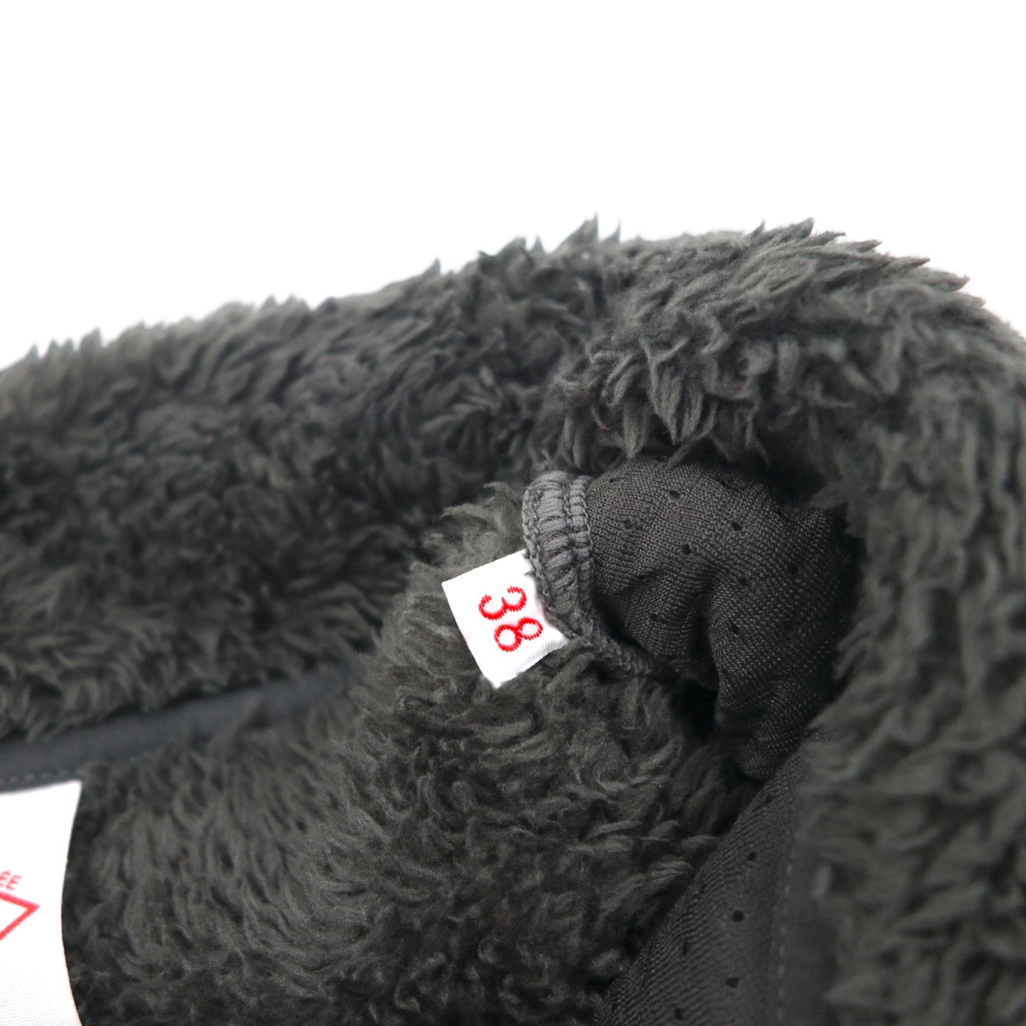 DANTON High Pile Stand Collar Fleece Jacket, Size M, Gray, Double Zip, DT-A0038