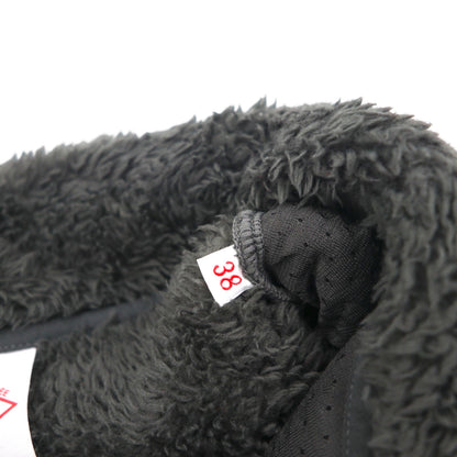 DANTON High Pile Stand Collar Fleece Jacket, Size M, Gray, Double Zip, DT-A0038