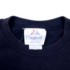 majestic USA made 90s NFL embroidered sweatshirt XL navy cotton TENNESSEE TITANS