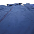 THE NORTH FACE Mountain Parka Shell Jacket, Size L, Navy, Waterproof, Drawcord, Sharp End Hoodie, NP61308