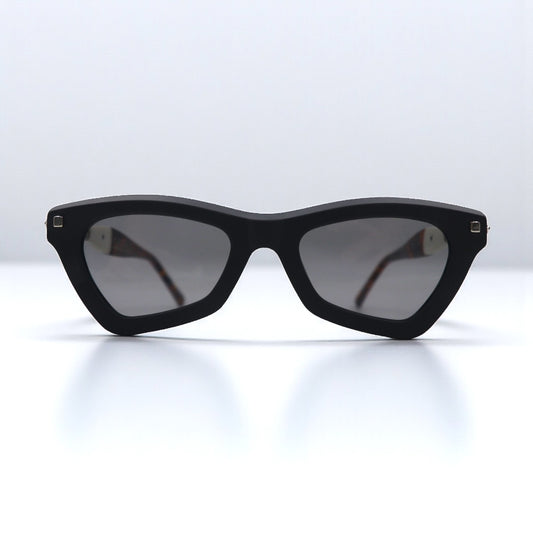 KUBORAUM サングラス Maske J7 キャットアイ ブラック ベッコウ BS 51-20 145 イタリア製