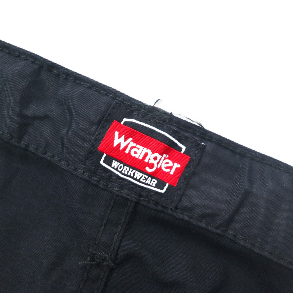 Wrangler WORKWEAR ワークパンツ チノパンツ 40 ブラック コットン RELAXED FIT 未使用品