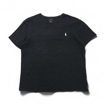 POLO RALPH LAUREN スモールポニー刺繍 Tシャツ M グレー コットン