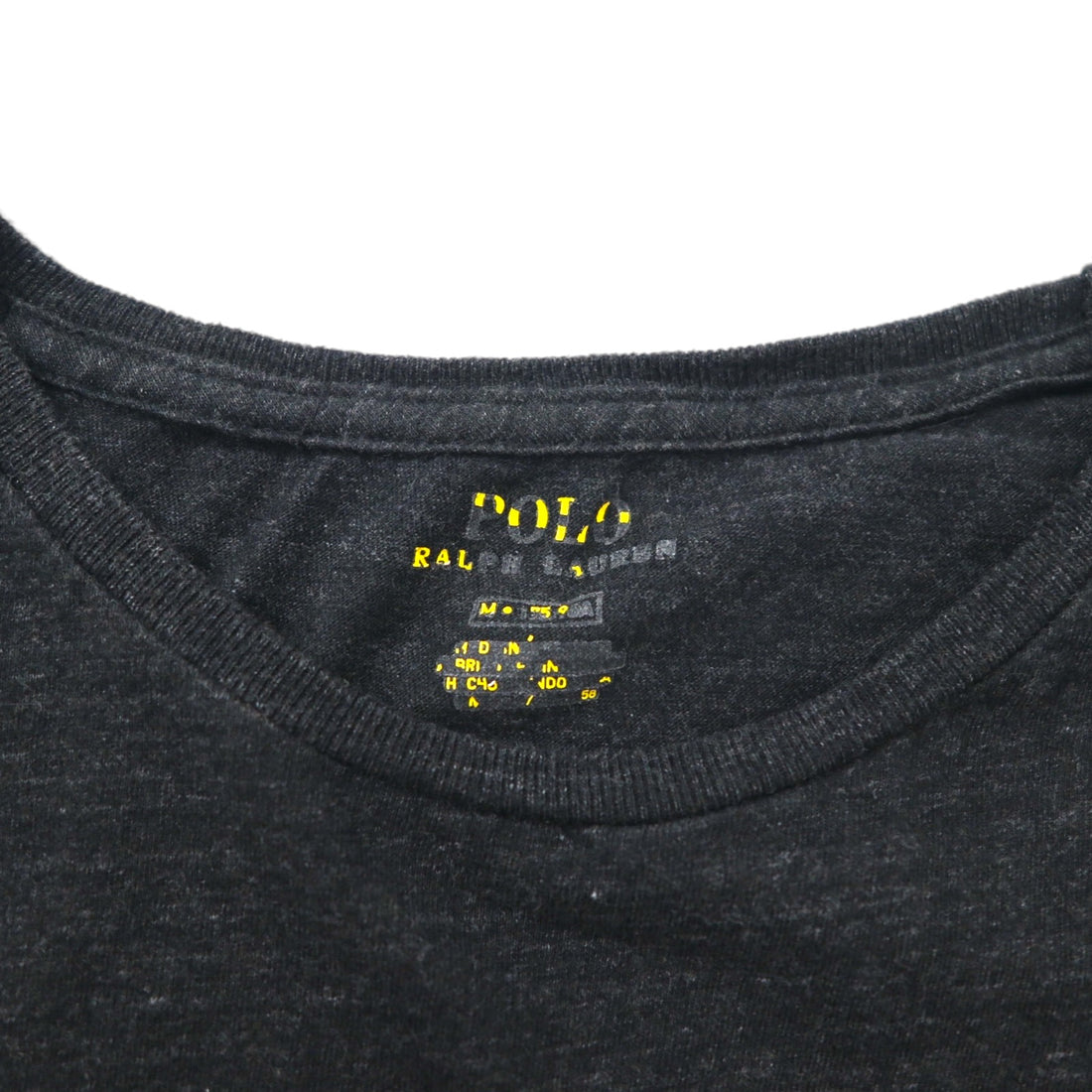 POLO RALPH LAUREN スモールポニー刺繍 Tシャツ M グレー コットン