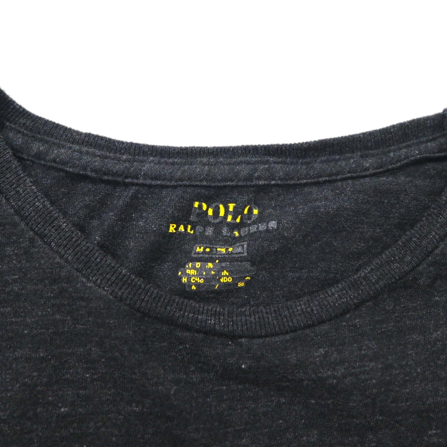 POLO RALPH LAUREN スモールポニー刺繍 Tシャツ M グレー コットン