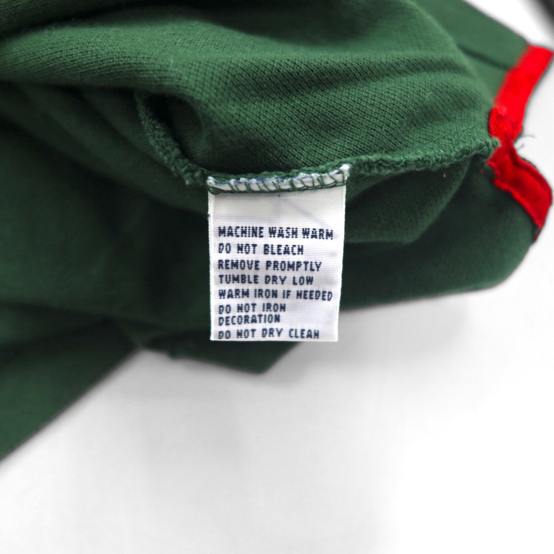 Polo by Ralph Lauren Long Sleeve Polo Shirt Rugby Shirt L Green Pique CUSTOM FIT Embroidery Numbering