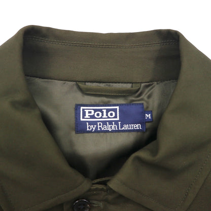 Polo Ralph Lauren 90s Swing Top Harrington Jacket, Size M, Olive, Bi-Flap, Satin Lining