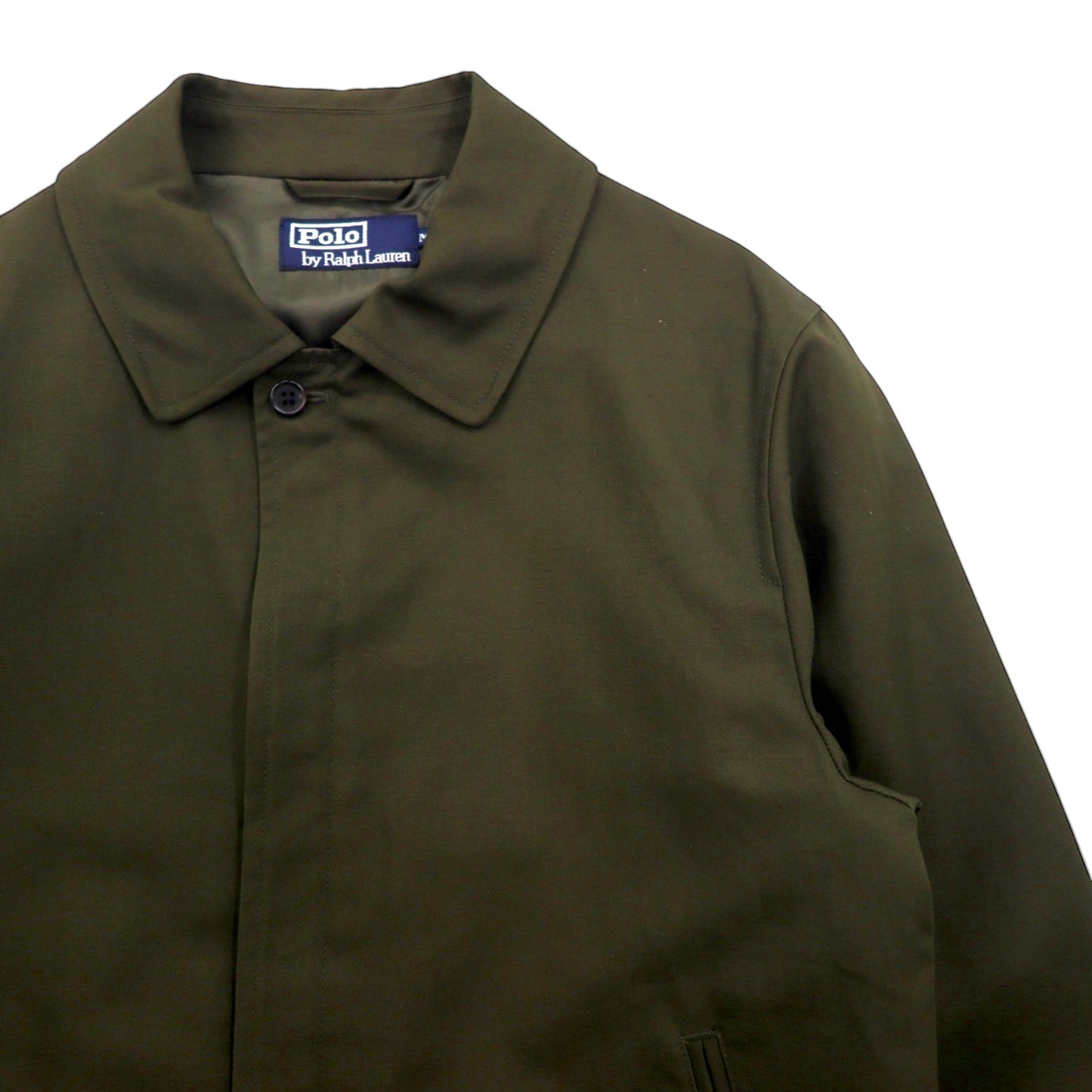 Polo Ralph Lauren 90s Swing Top Harrington Jacket, Size M, Olive, Bi-Flap, Satin Lining
