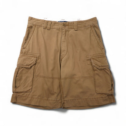 Polo by Ralph Lauren 90年代 ポロチノ バギー ショート カーゴパンツ ハーフパンツ L ベージュ コットン 膝下丈