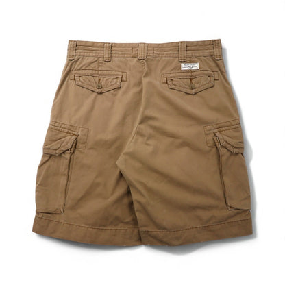 Polo by Ralph Lauren 90年代 ポロチノ バギー ショート カーゴパンツ ハーフパンツ L ベージュ コットン 膝下丈