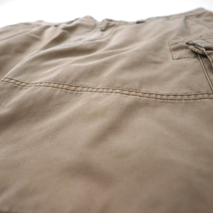 Polo by Ralph Lauren 90年代 ポロチノ バギー ショート カーゴパンツ ハーフパンツ L ベージュ コットン 膝下丈