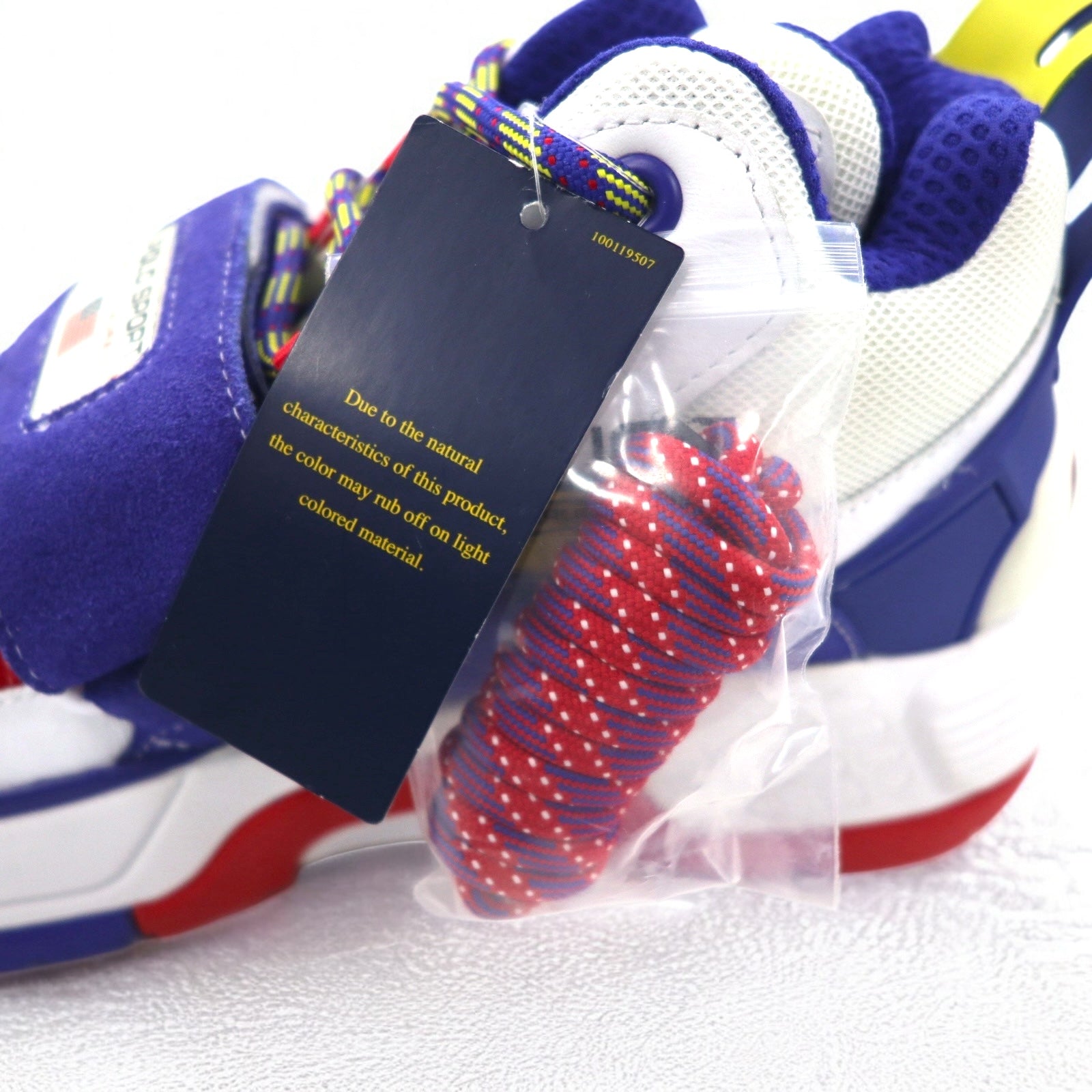 POLO SPORT RALPH LAUREN ベルクロ ハイトップ スニーカー 28.5cm USA限定 PS100 SK-HTL 未使用品