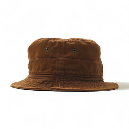 Polo by Ralph Lauren 90年代 バケットハット M ブラウン コットン スモールポニー刺繍