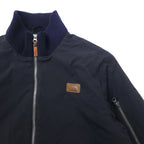 THE NORTH FACE MA-1 Flight Jacket L Navy Nylon Excelloft