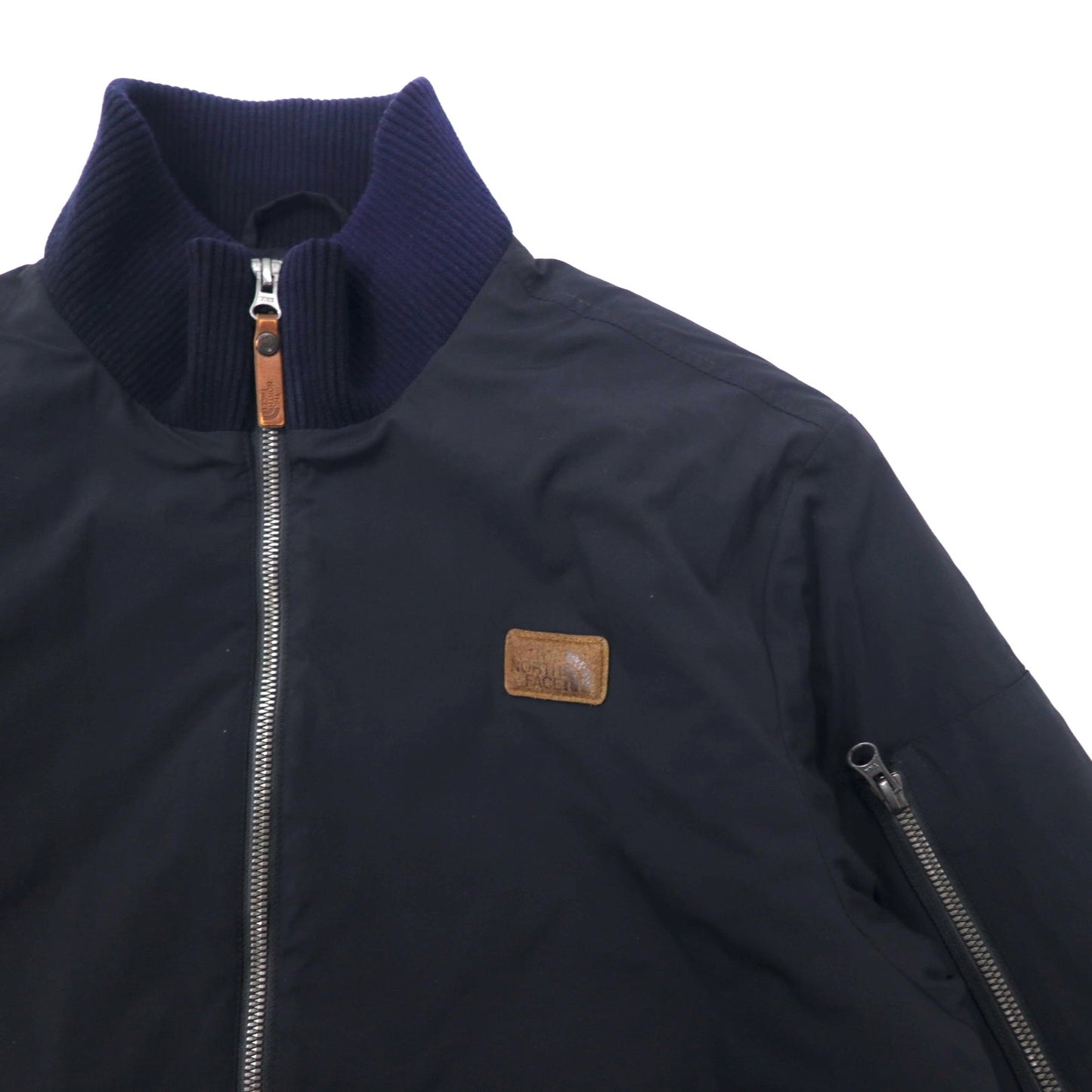 THE NORTH FACE MA-1 フライトジャケット L ネイビー ナイロン Excelloft