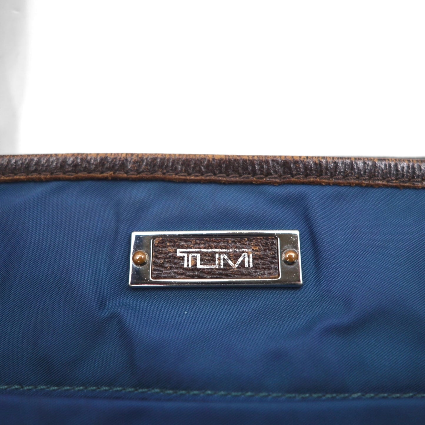 TUMI Crossbody Shoulder Bag, Sacoche, Navy Nylon