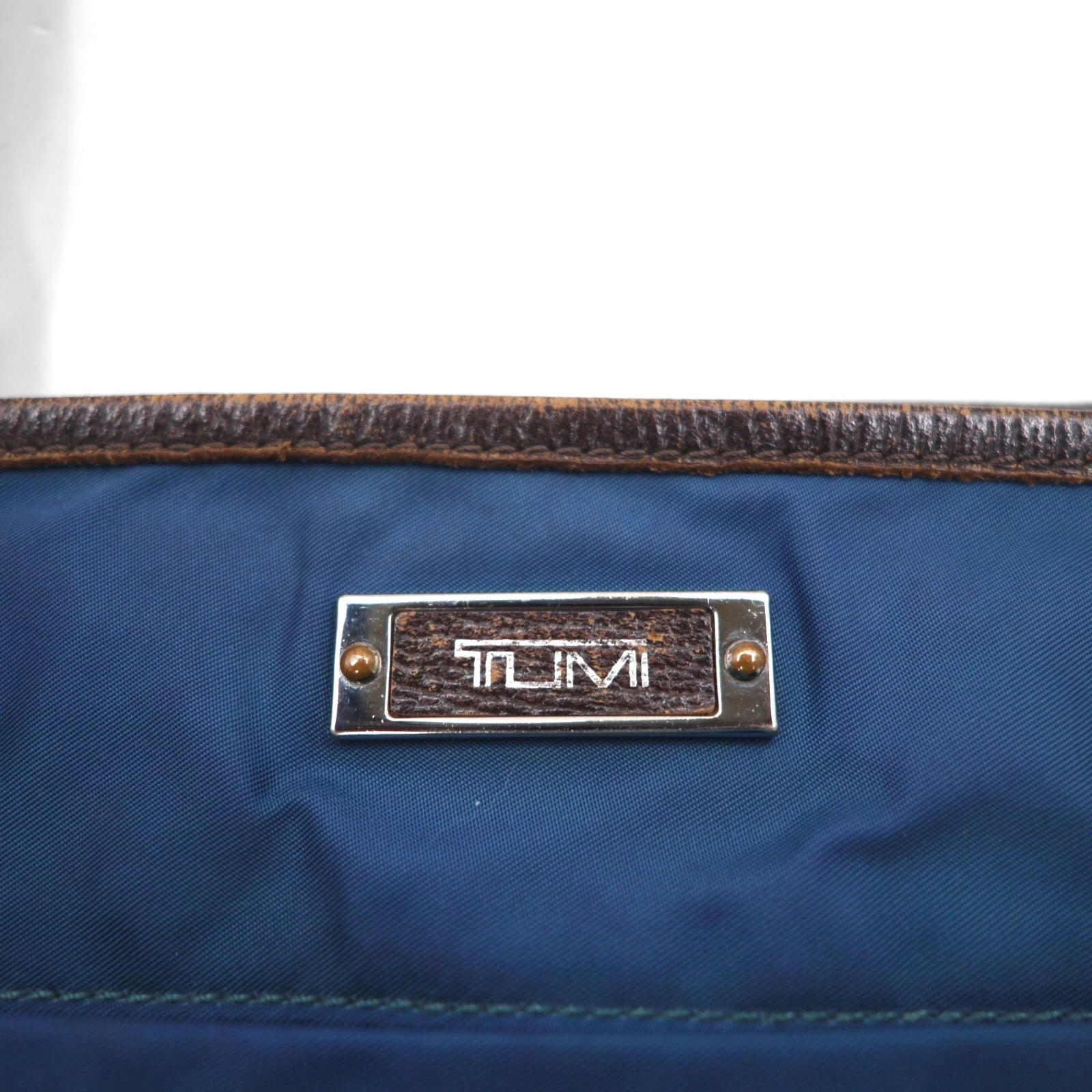 TUMI Crossbody Shoulder Bag, Sacoche, Navy Nylon