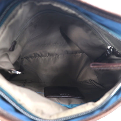 TUMI Crossbody Shoulder Bag, Sacoche, Navy Nylon