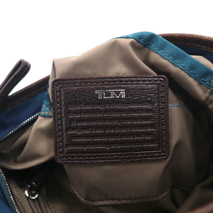 TUMI Crossbody Shoulder Bag, Sacoche, Navy Nylon