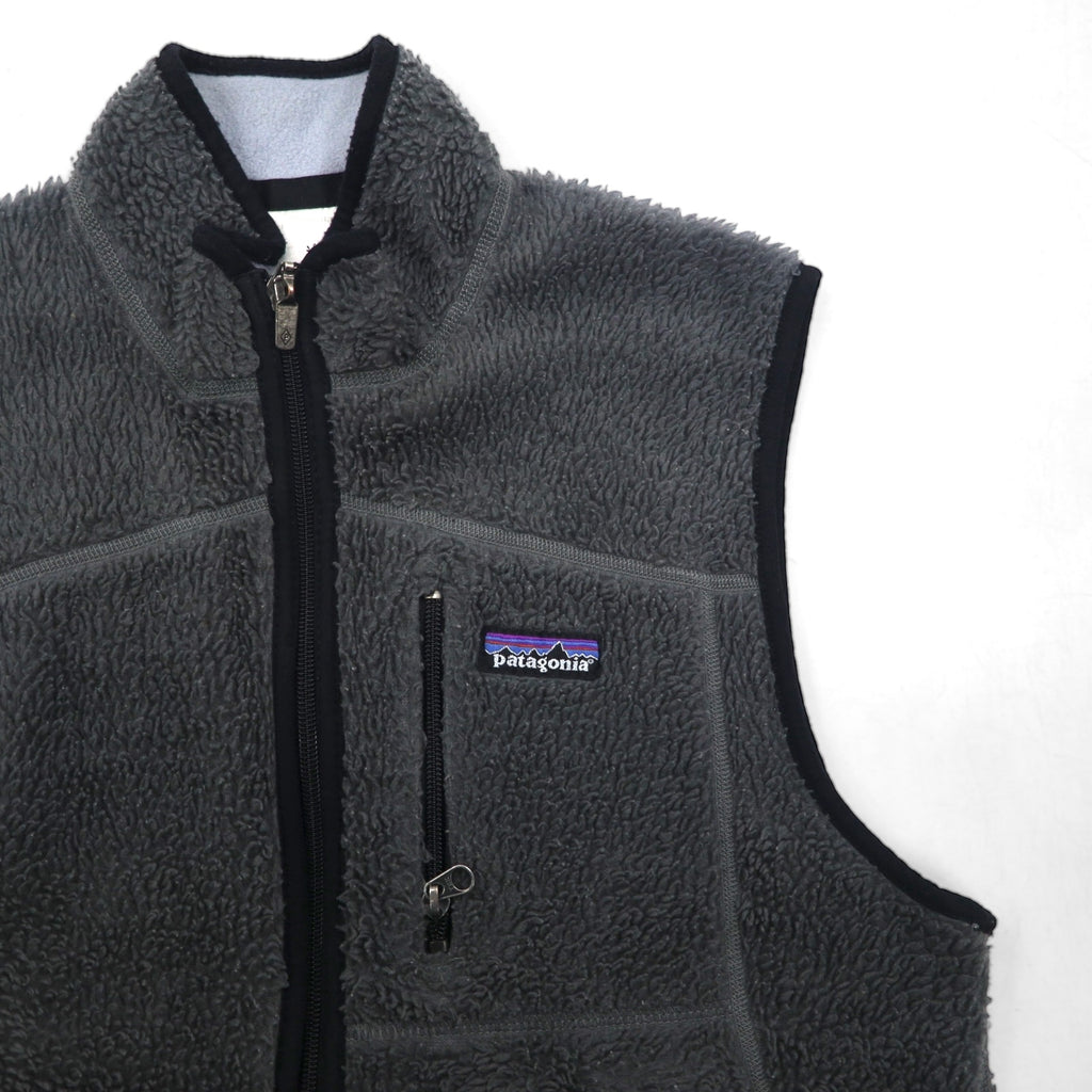 Patagonia 2000s Classic Retro X Fleece Vest, Size Small, Gray, 23045 F6