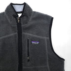 Patagonia 2000s Classic Retro X Fleece Vest, Size Small, Gray, 23045 F6