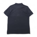 POLO RALPH LAUREN Custom Fit Polo Shirt, Size L, Black Cotton, Pique, Small Pony Embroidery