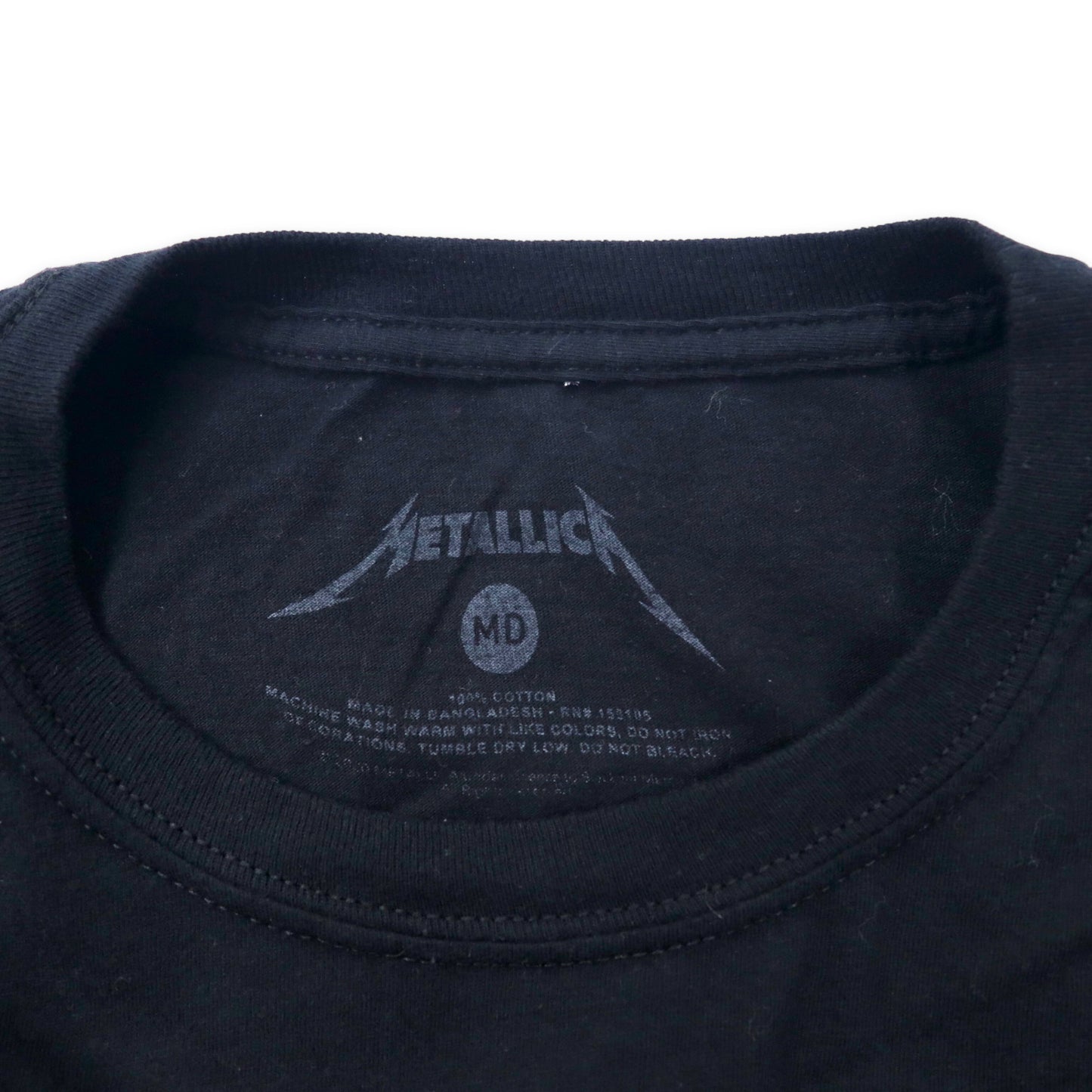 METALLICA メタリカ バンドTシャツ M ブラック コットン