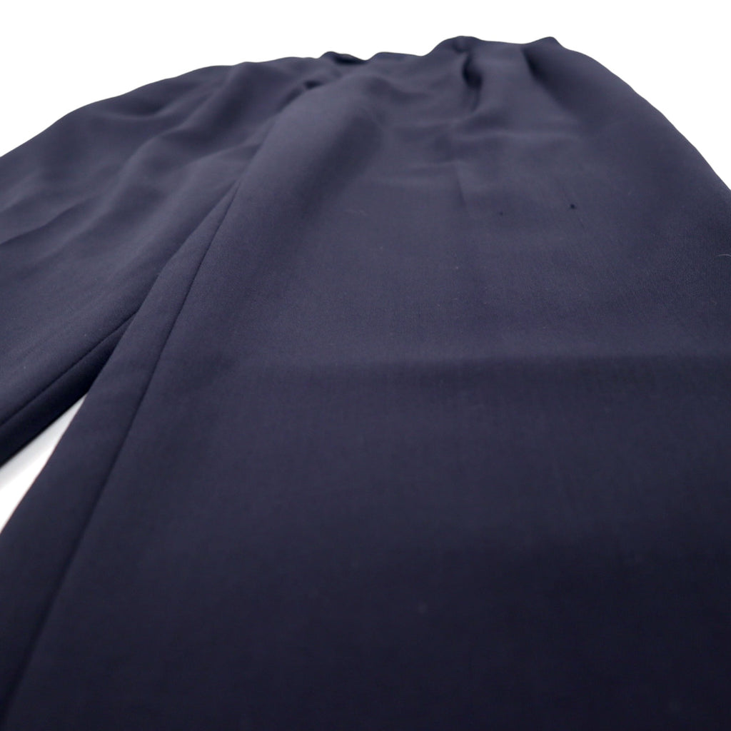 Made in USA 90s GOLDEN FIL Tuck Wide Slacks Pants Size 35 Navy Wool