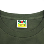 A BATHING APE カモフラ プリント Tシャツ 3XL カーキ bapeonline.com 001TEI251003M