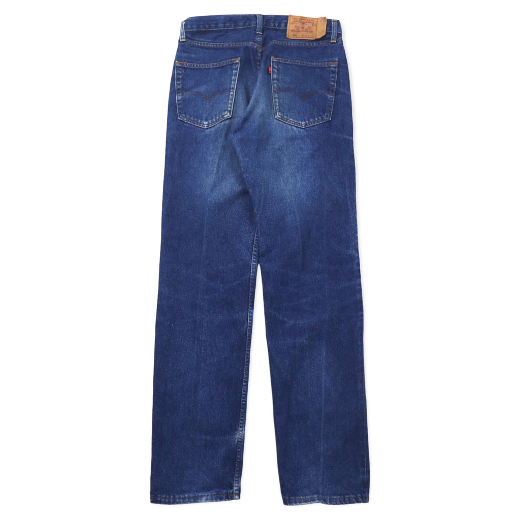 Levi's USA made 90s denim pants size 34 blue cotton button fly button back 521 501-0115