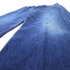 Levi's USA made 90s denim pants size 34 blue cotton button fly button back 521 501-0115