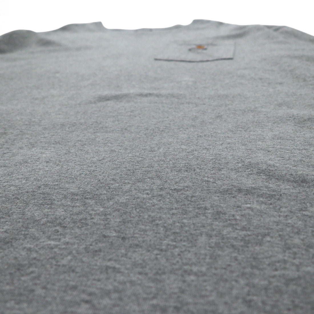Carhartt ルーズフィット ロングスリーブ ポケット Tシャツ ロンT 3XL グレー LOOSE FIT HEAVYWEIGHT LONG-SLEEVE POCKET T-SHIRT K126