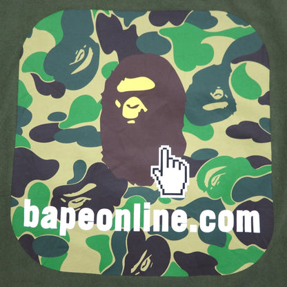 A BATHING APE カモフラ プリント Tシャツ 3XL カーキ bapeonline.com 001TEI251003M